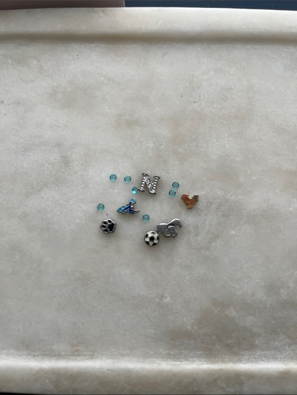 Oragami owl charms